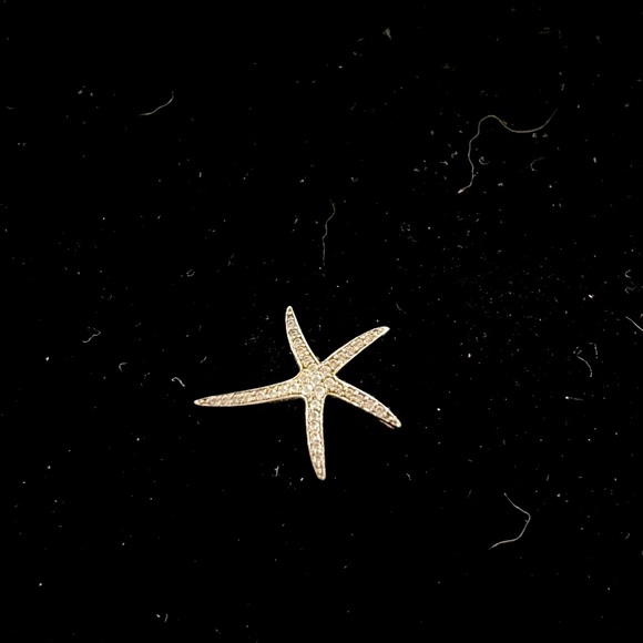 Sterling Starfish Pendant - Picture 1 of 3